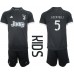 Juventus Manuel Locatelli #5 Dětské Oblečení 3rd Dres 2023-24 Krátkým Rukávem (+ trenýrky)